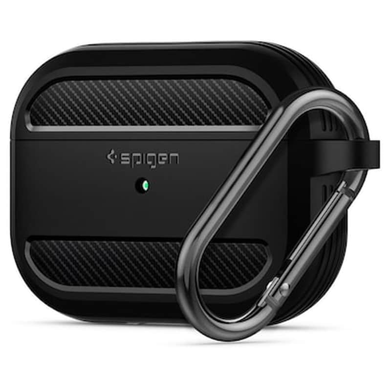 Spigen Rugged Armor Apple Airpods Pro Matte Black (asd00540) (spiasd00540) φωτογραφία