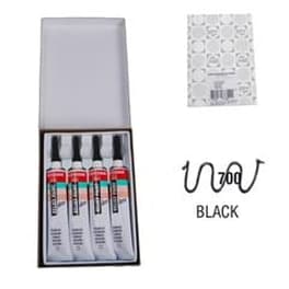Talens Χρώμα Decorfin Relief Paint 700 Black 20ml