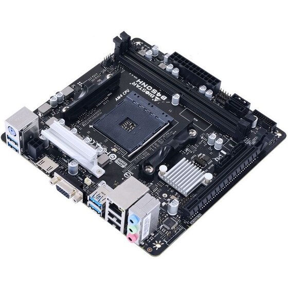 Biostar B450NH AMD B450 Mini-ITX με Socket AMD AM4 image 2