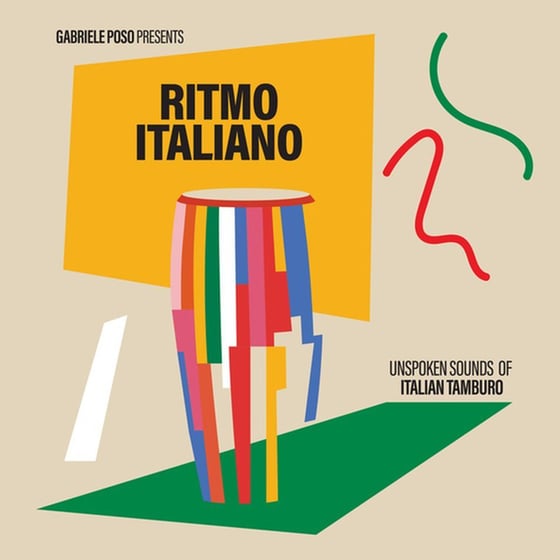 Presents: Ritmo Italiano 'Unspoken Sounds Of Italian Tamburo' (LP Red) image 0