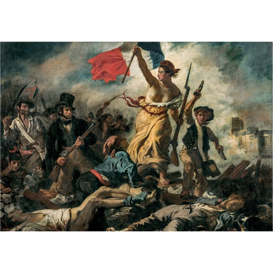 Παζλ Clementoni Museum Collection Eugene Delacroix: Η Ελευθερία Οδηγεί το Λαό (1000 Κομμάτια) image 1