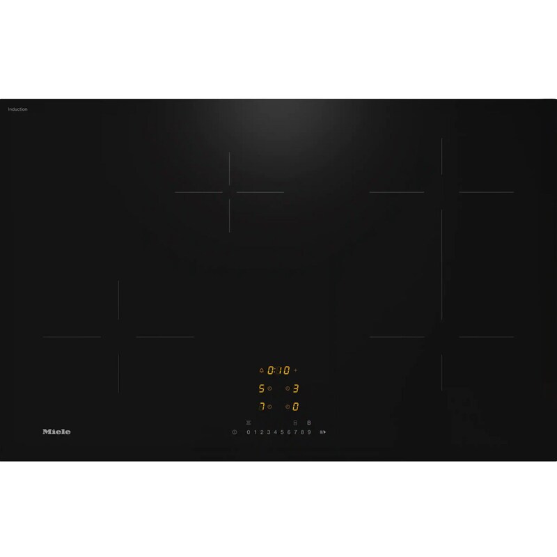 Εστία Επαγωγική Αυτόνομη MIELE KM7373FL 80.6 cm Μαύρο