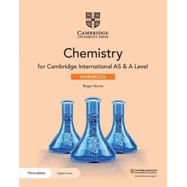 Cambridge International AS & A Level Chemistry Workbook with Digital Access (2 Years)