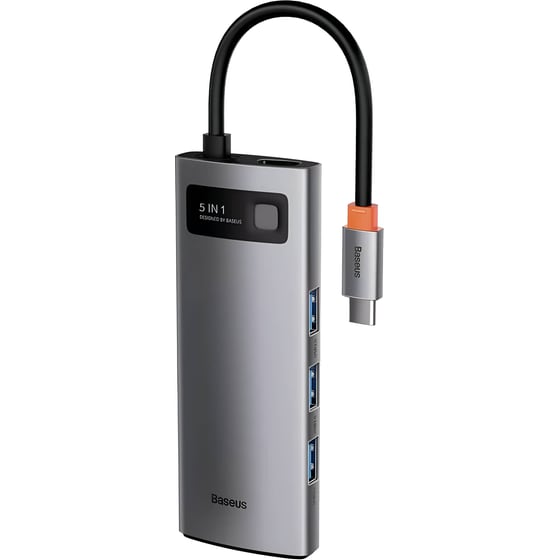 Docking Station Baseus CAHUB-CX0G 5-Port USB 3.0 συμβατό με USB-C image 2