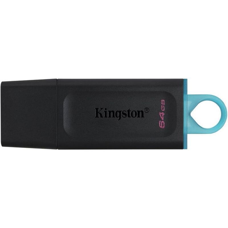 KINGSTON Kingston DataTraveler 64 GB USB 3.2 - Μαύρο