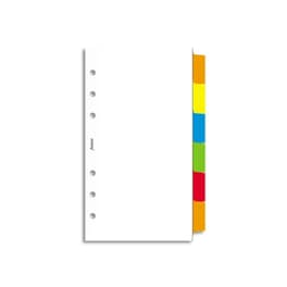 Ανταλλακτικό Χαρτί Filofax Personal Blank White Index & Χρωματιστές Ετικέτες