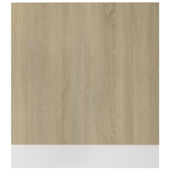 Vidaxl Πρόσοψη Πλυντηρίου Πιάτων Sonoma Δρυς 59,5x3x67 Εκ. Μοριοσανίδα image 4