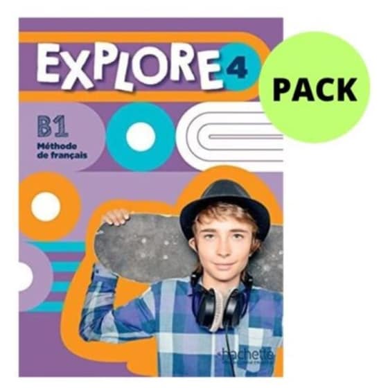 Explore 4 Pack (Livre + Lexique + Cadeau Surprise) image 0