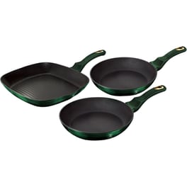 Σετ Τηγάνια BERLINGER HAUS BH-6167F 3  τμχ Πράσινο