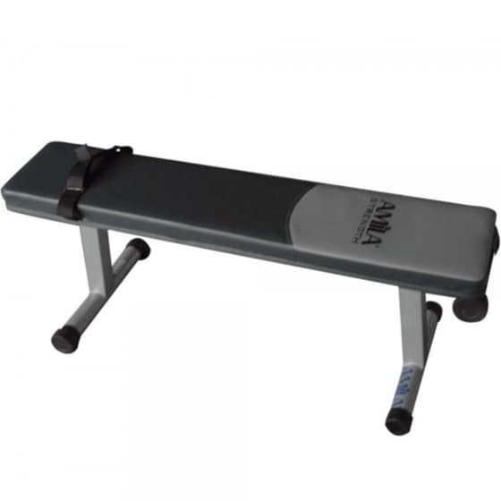 Οριζόντιος Πάγκος Γυμναστικής Amila  Multi Function Flat Bench 4391 43x112x43cm - Μαύρο image 0