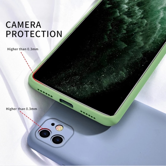 Θήκη Σιλικόνης Apple iPhone 14 - My Colors - Βεραμάν image 1
