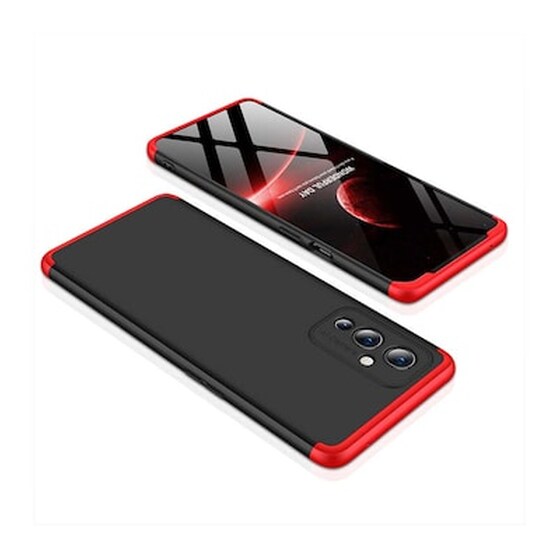Θήκη Oneplus 9 - Gkk 360 Full Body Protection - Black/Red image 1