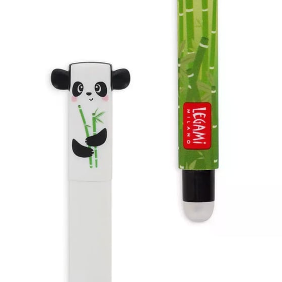 Στυλό Gel Legami Erasable Pen Panda 0.7 mm Μαύρο image 2