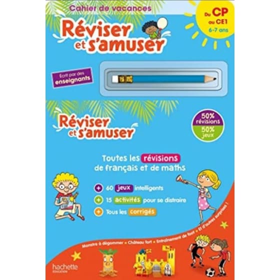 Cahier De Vacances Reviser Et S'Amuser DU CP AU C1 image 0