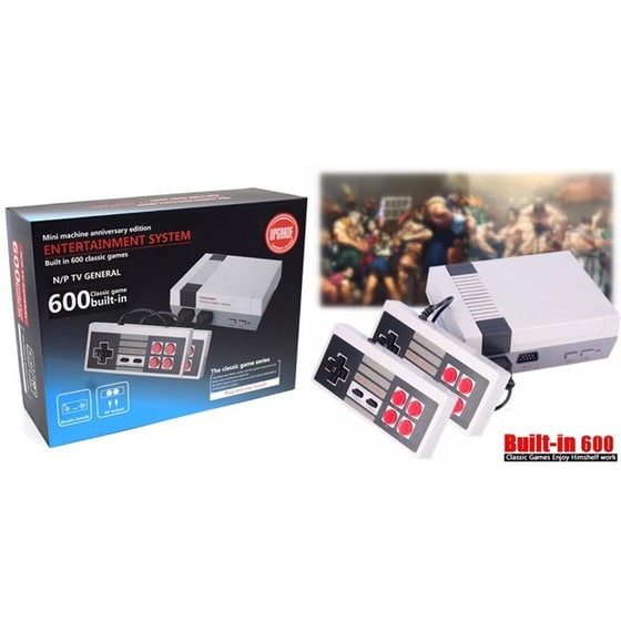 Ρετρο Παιχνιδοκονσόλα Με Ενσωματωμένα 600 Κλασικά Παιχνίδια Anniversary Edition image 4