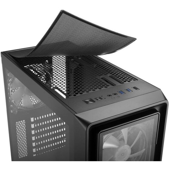Κουτί Desktop Sharkoon TK4 RGB Gaming Midi Tower - Μαύρο image 7