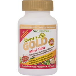Nature's Plus Source Of Life Gold Mini - 180 ταμπλέτες