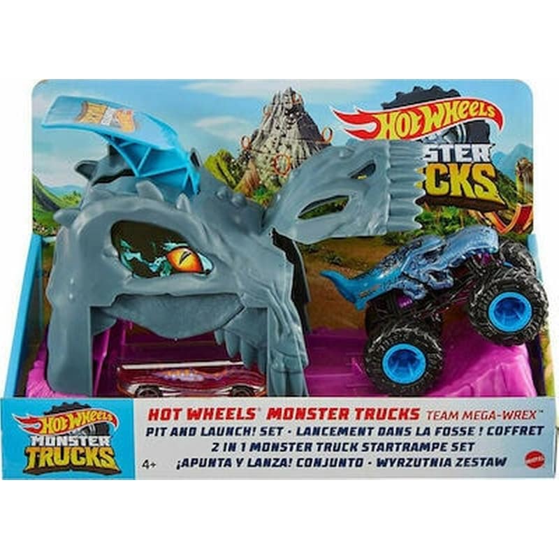 Hot Wheels – Monster Trucks Pit Launch