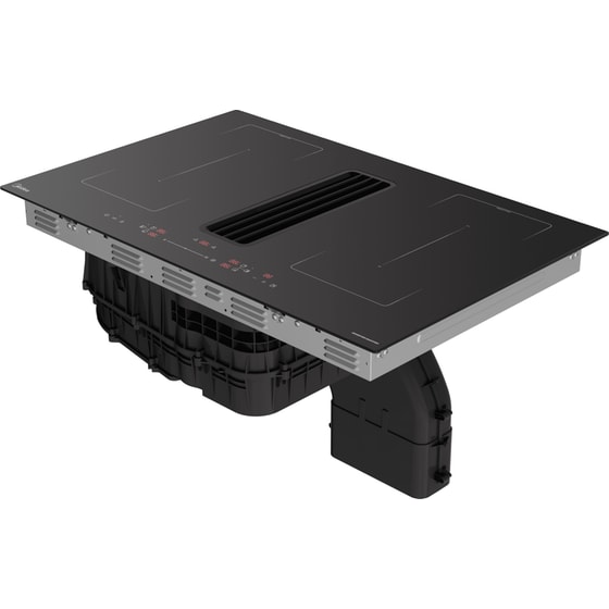 MIDEA MIH742FY58K2Y 80 cm Μαύρο Εστία Επαγωγική Αυτόνομη με Ενσωματωμένο Απορροφητήρα image 3