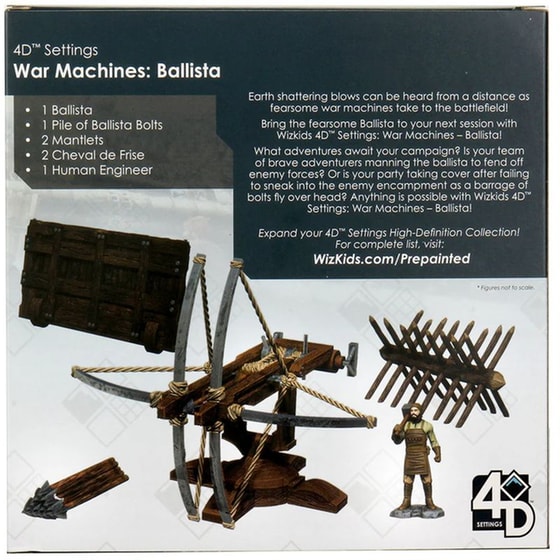 4d Settings: War Machines - Ballista WIZKIDS image 1