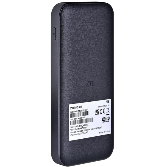 ZTE MU5120 5G Mobile Ασύρματο Router Μαύρο image 4