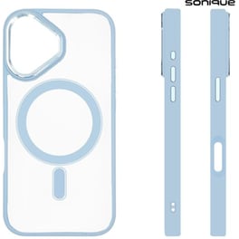 Θήκη Apple iPhone 16 - Sonique Magnetic MagMetal - Light Blue