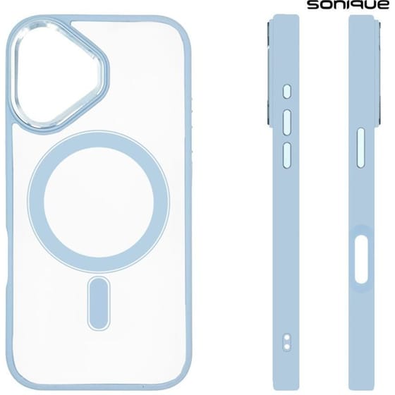 Θήκη Apple iPhone 16 - Sonique Magnetic MagMetal - Light Blue image 0