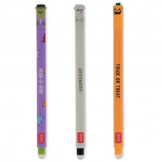 Σετ Στυλό Gel Legami Erasable Halloween 0.7 mm (3 Τεμάχια) image 1