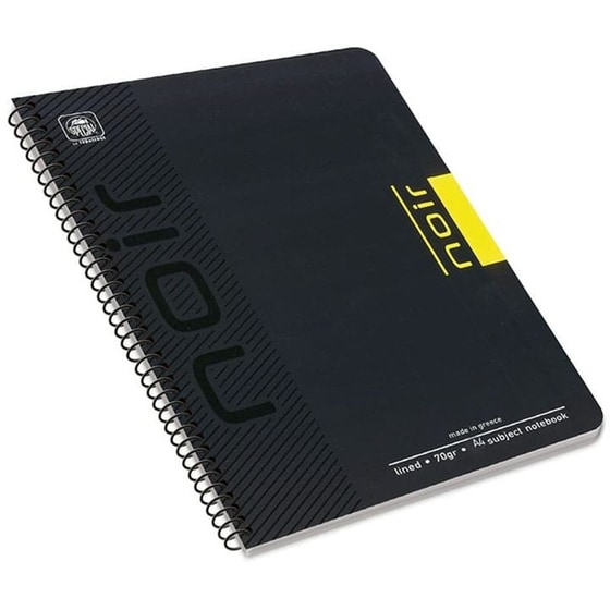 Τετράδιο Σπιράλ Special Noir A4 4 Θεμάτων 120 Φύλλων (1 Τεμάχιο) image 1