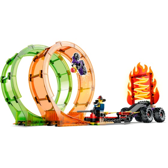 LEGO® City Double Loop Stunt Arena (60339) image 1