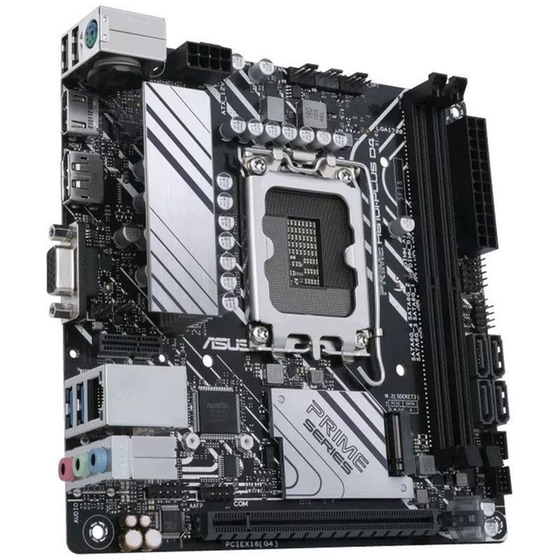 Asus Prime H610I-Plus D4 Intel H610 Mini-ITX με Socket Intel 1700 image 1