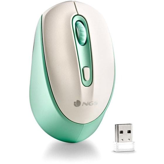 Ngs Smog Mint-rb Ασύρματο Ποντίκι Μέντα/Λευκό image 0