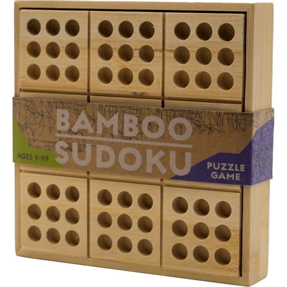 Eco Logicals Ξύλινο Παιχνίδι Bamboo Sudoku image 3