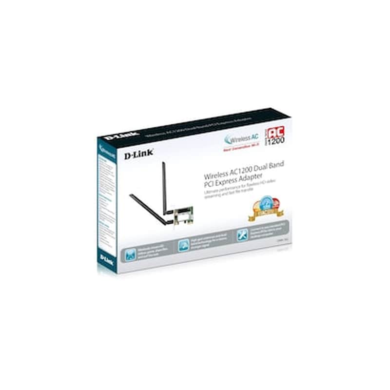 D-LINK D-link Dwa-582 Ac1200 Κάρτα Δικτύου Ασύρματη Σύνδεση