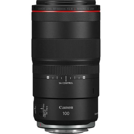 Φωτογραφικός Φακός CANON RF 100MM F/2.8 L IS MACRO - Μαύρος image 0