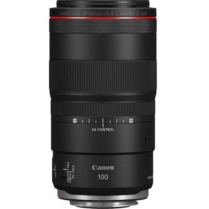 Φωτογραφικός Φακός CANON RF 100MM F/2.8 L IS MACRO - Μαύρος