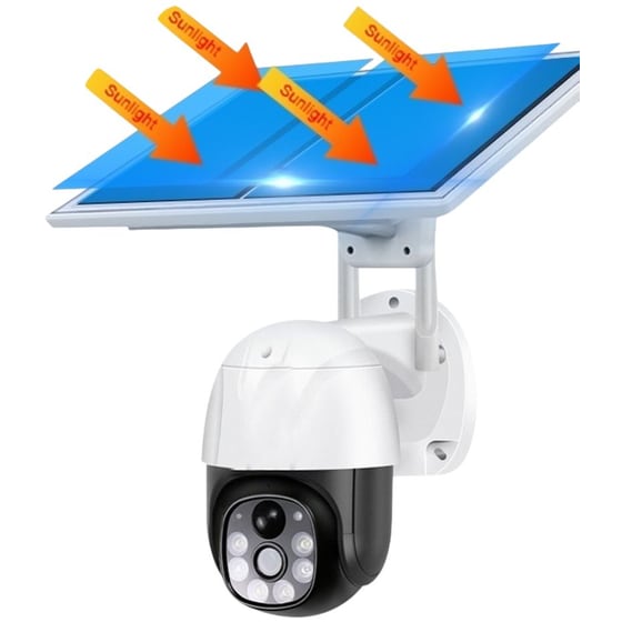 Wifi Solar Dom Camera Ultrahd Jk06-vc9-wifi image 0