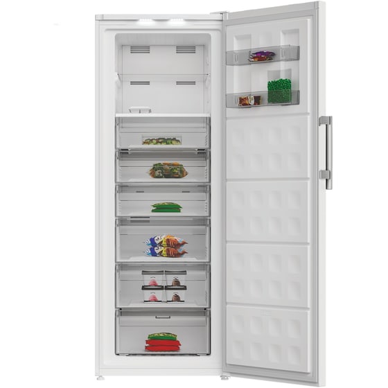 WHIRLPOOL WHFF 6404 W6E 404 Lt Λευκό Καταψύκτης Όρθιος image 2