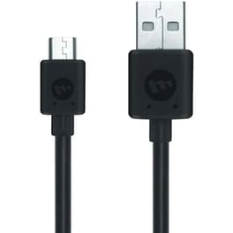 Καλώδιο δεδομένων Morphie USB-A σε Micro USB 0.8m - Black