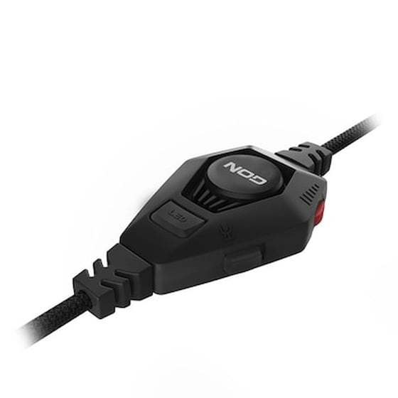 Nod Screamager Gaming Ενσύρματα Ακουστικά 3.5mm με RGB Φωτισμό - Μαύρο image 4
