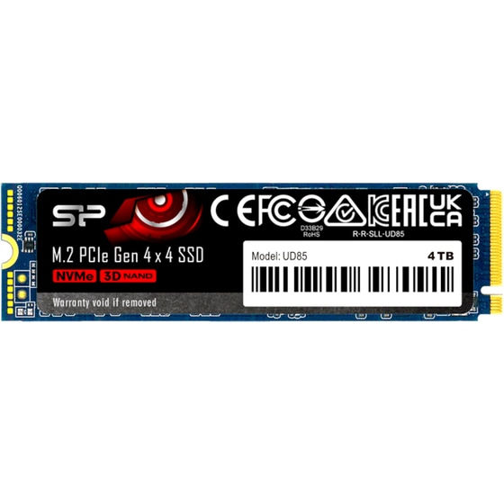 Εσωτερικός Σκληρός Δίσκος SSD Silicon Power 500GB M.2 PCIe Gen 4x4 UD85 image 0