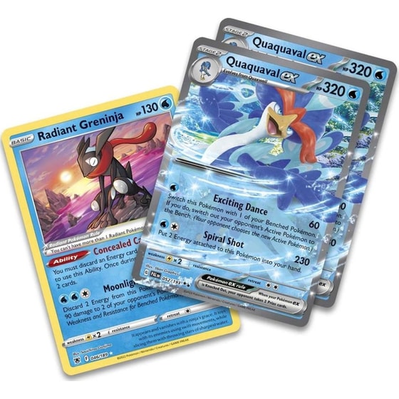 Pokémon TCG: Quaquaval ex Deluxe Battle Deck (Pokemon USA) image 2