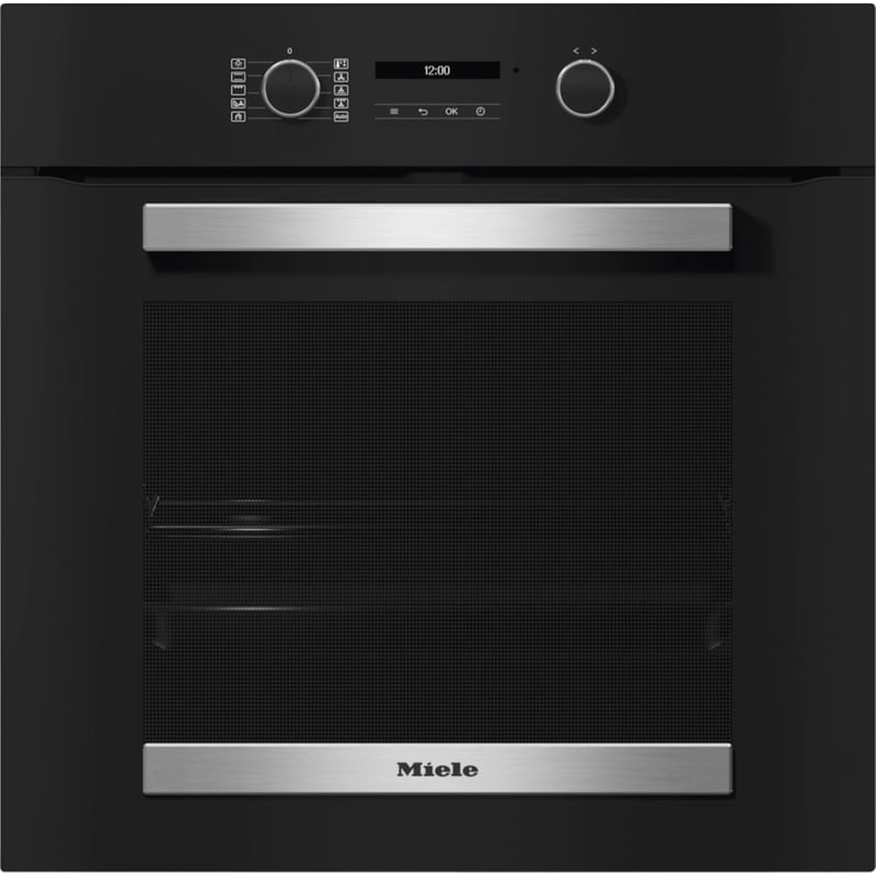 MIELE H 2467 BP ACTIVE 76 Lt Μαύρο Εντοιχιζόμενος Φούρνος Άνω Πάγκου MIELE