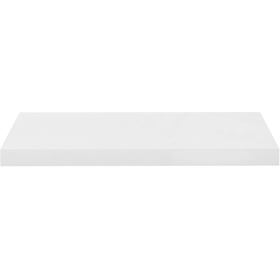 Ράφια Τοίχου VidaXL από MDF 60x23.5x3.8 cm 2 Τμχ - Λευκό/Γυαλιστερό image 3