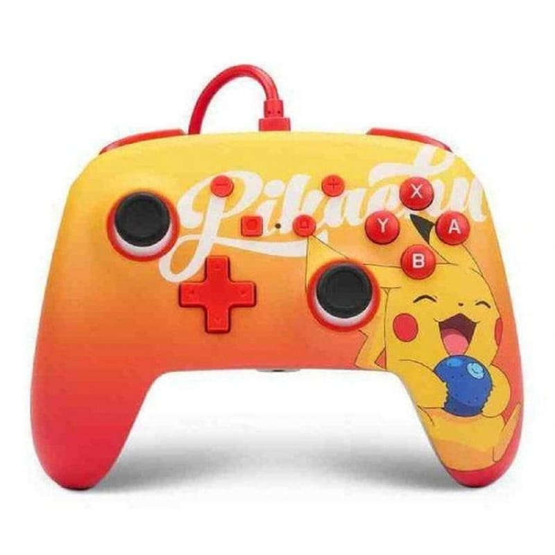 POWERA PowerA Enhanced Wired Ενσύρματο Gamepad για Switch Oral Perry Pikatchu - Κίτρινο