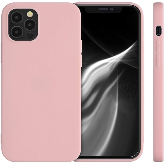 Θήκη Apple iPhone 12/iPhone 12 Pro - Kwmobile Silicone Case - Rose Gold Matte image 2