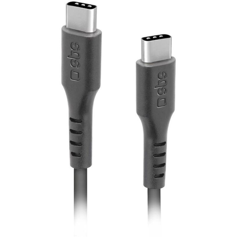 Καλώδιο δεδομένων Sbs Usb-C to Usb-C 3m - Black