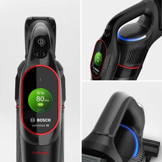 BOSCH BCS1051POW Unlimited 10 ProPower 18 V 0.4 L Μαύρη Σκούπα Stick image 3