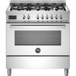 BERTAZZONI PRO96L1EXT 86 Lt Μεικτή Κουζίνα Αερίου