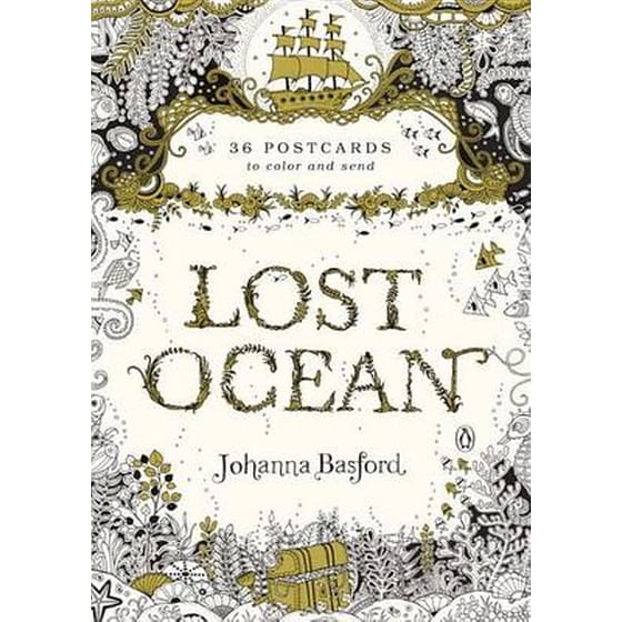 Lost Ocean: 36 Postcards to Color and Send image 0